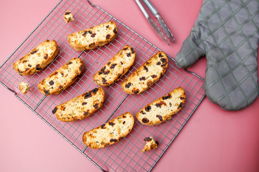 Tart Cherry & Pistachio Soft Biscotti