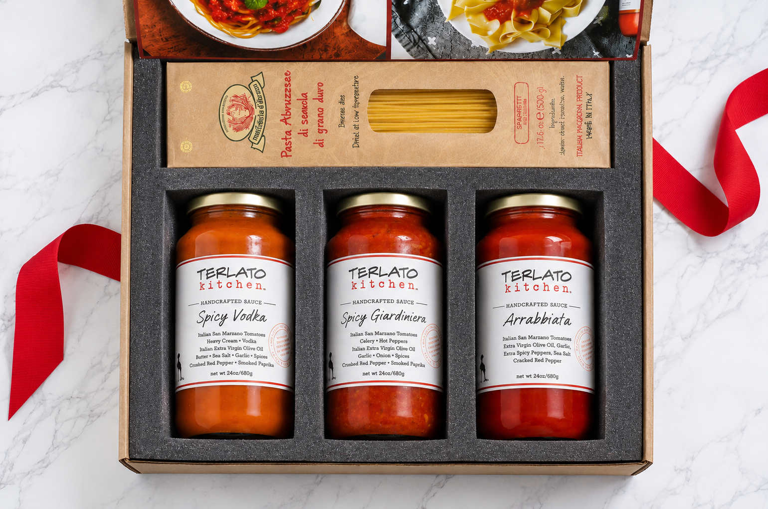 Spicy Classic Pasta Dinner Gift Box Set – Terlato Kitchen