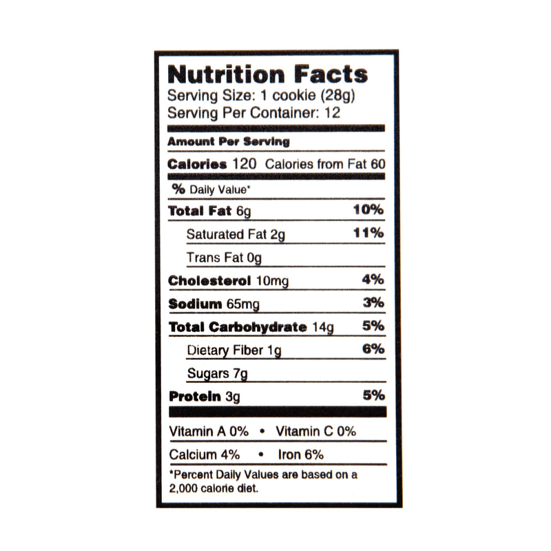 Nutritional facts