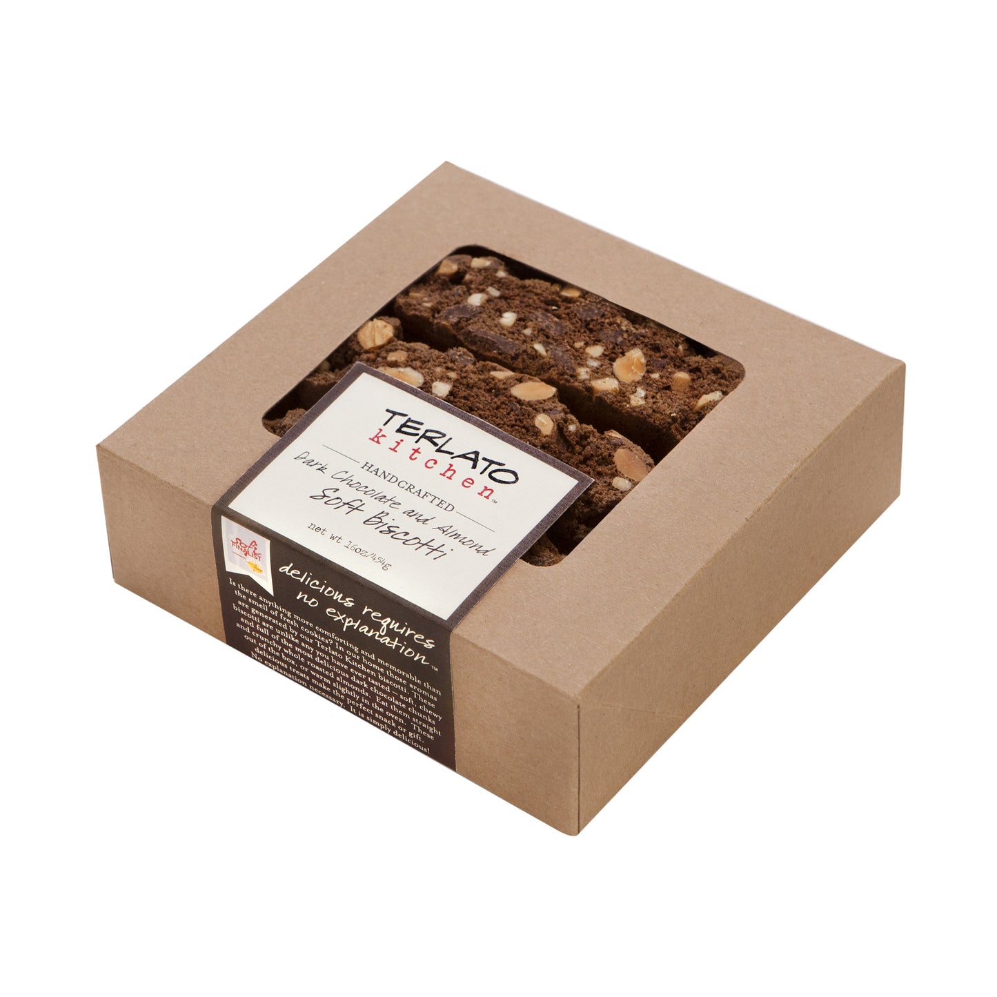 Dark Chocolate & Almond Soft Biscotti