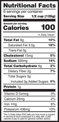 Main nutritional image