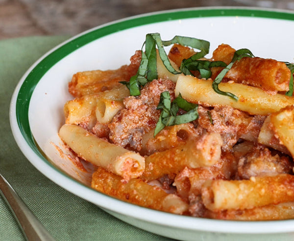 Terlato Baked Ziti with Pomodoro Sauce